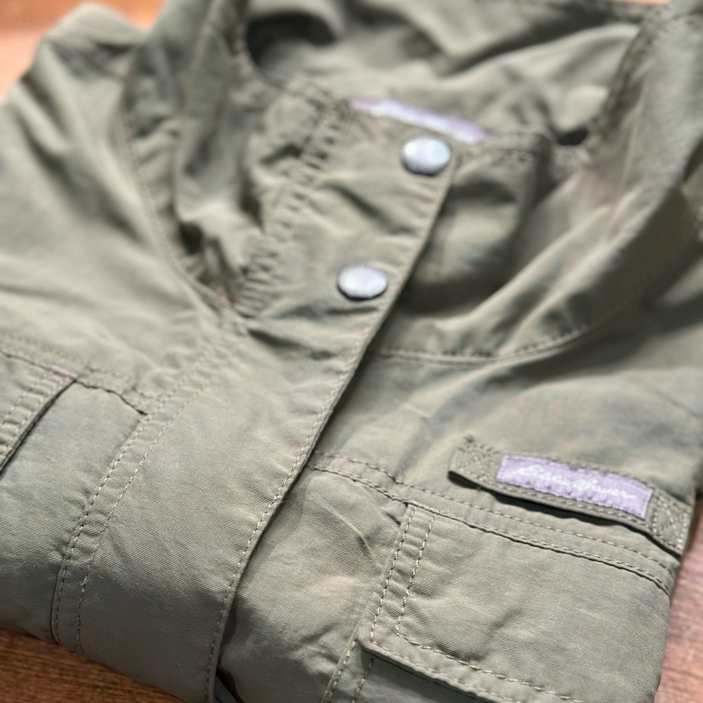 Eddie Bauer Olive Green Women's Vest